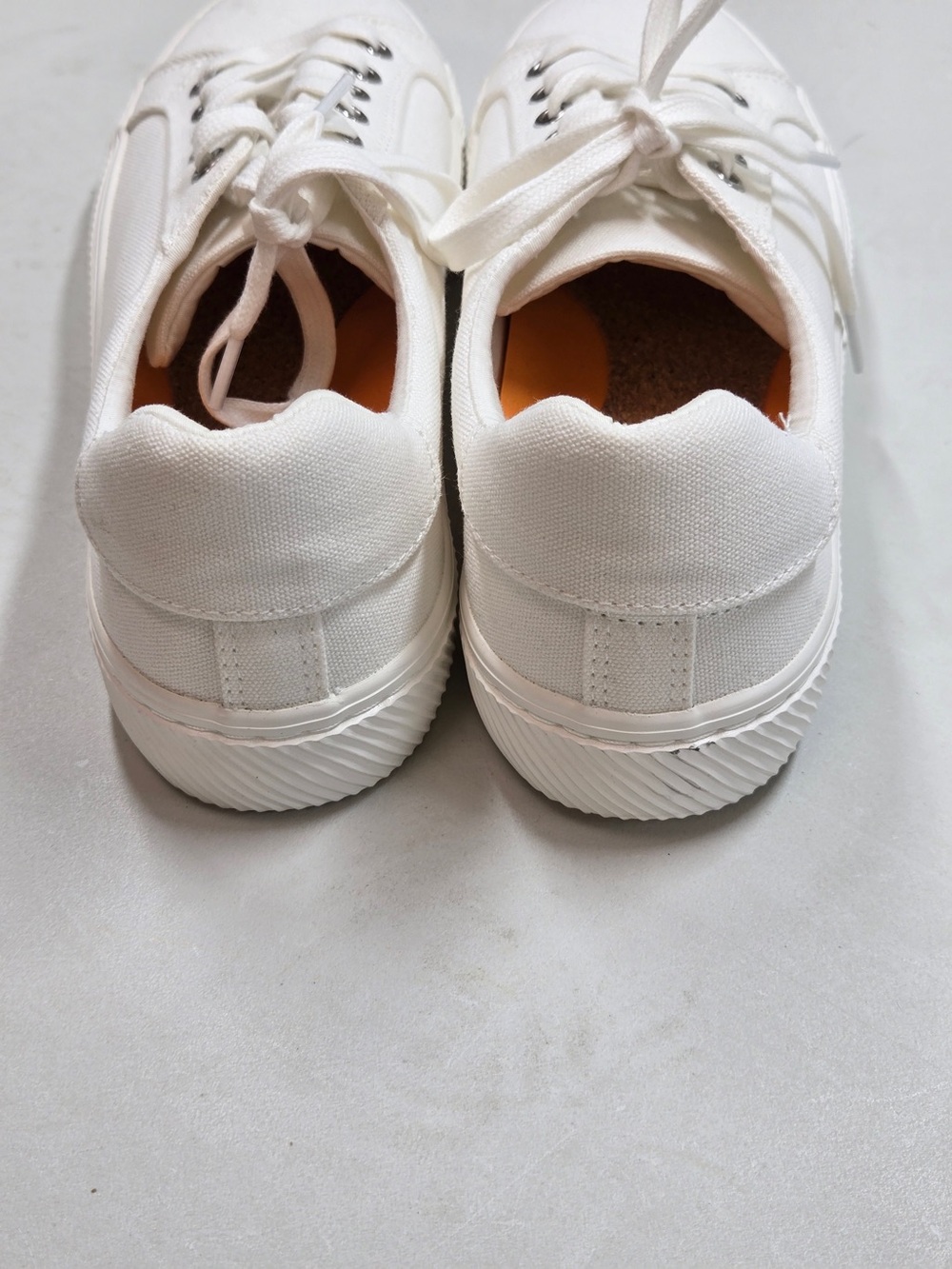 QUINCE Organic Eco Cotton Canvas Everyday Sneaker Women’s US 8.5 White 8912 - Picture 7 of 16